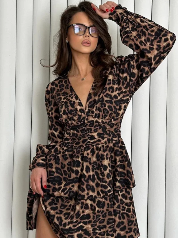 Vestido Manga Comprida Boho Chic Esmeralda