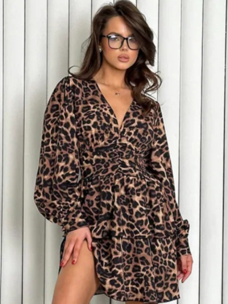 Vestido Manga Comprida Boho Chic Esmeralda