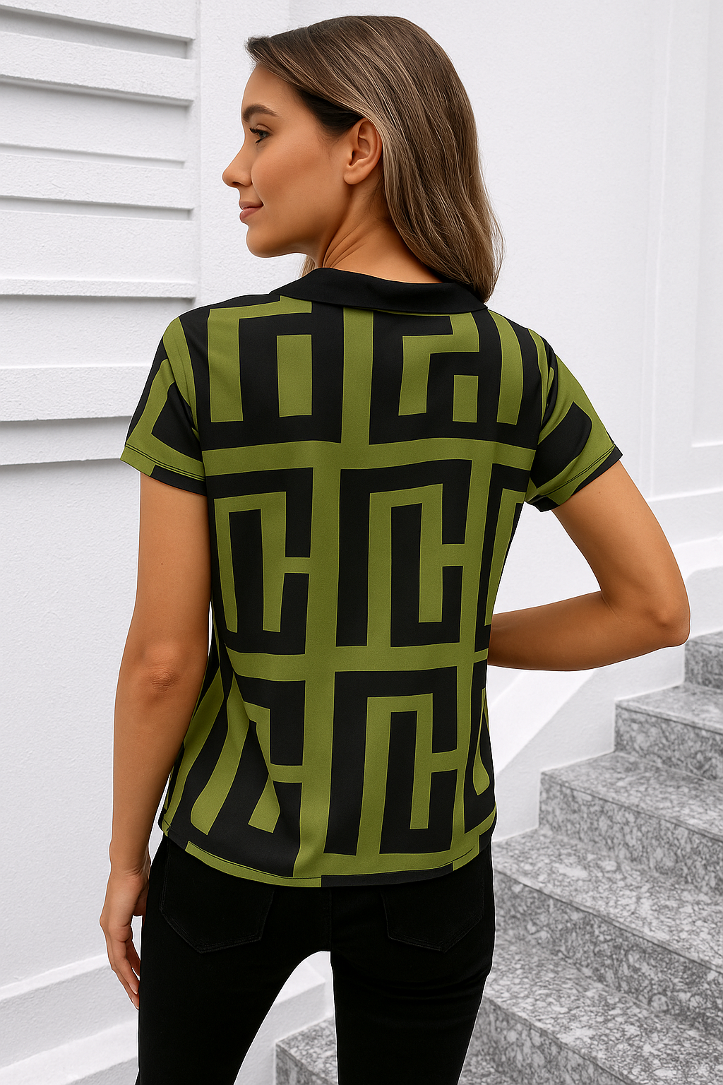 Blusa Com Estampa Giovanna