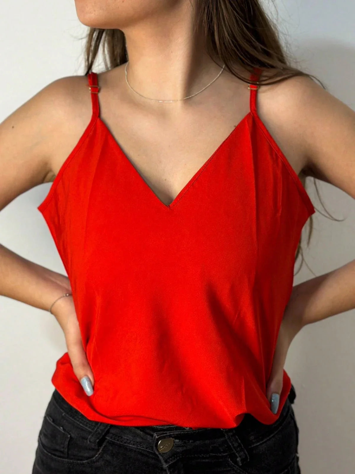 Regata Feminina Alça Regulável Ana Júlia