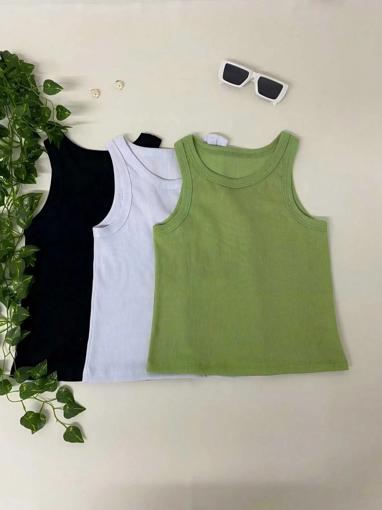 kit com 3 Regatas Amanda