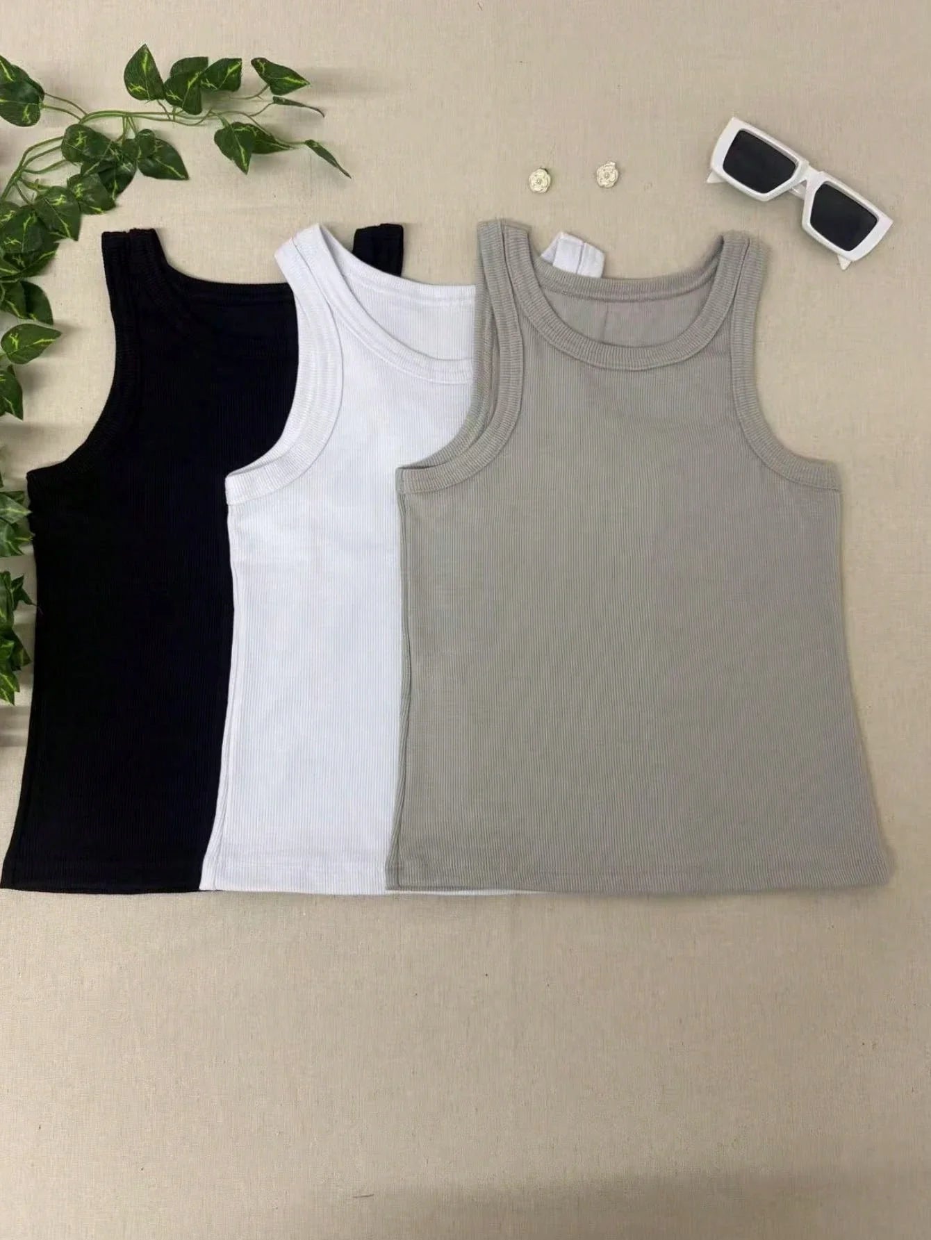 kit com 3 Regatas Amanda