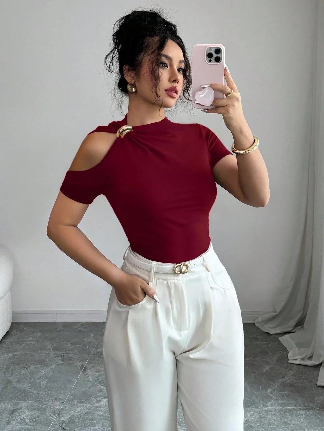 Blusa Feminina Moderna