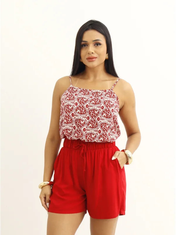 BLUSA ALCINHA ESTAMPADA CRISTINA