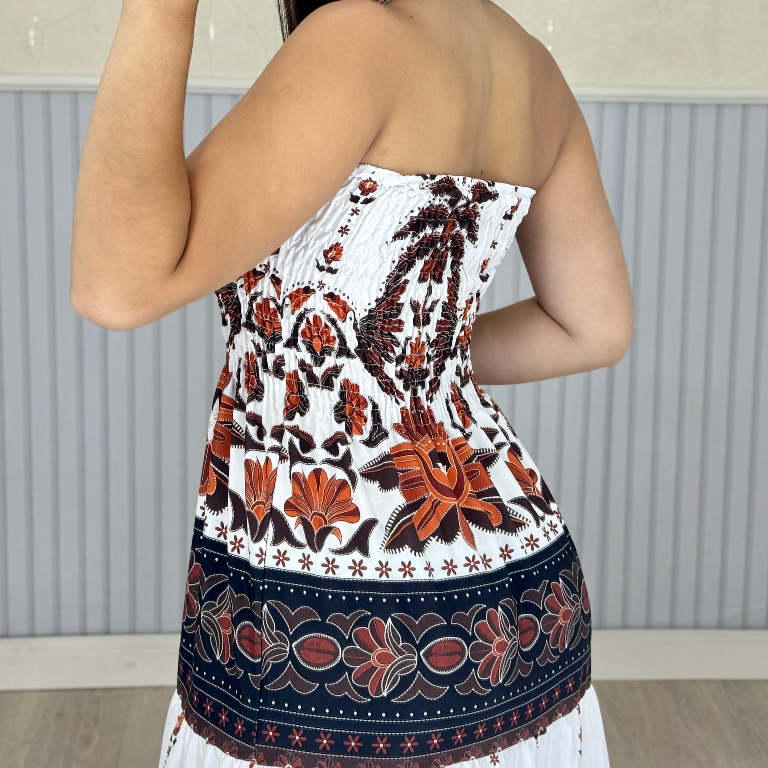 Vestido Longo Lastex Lauren