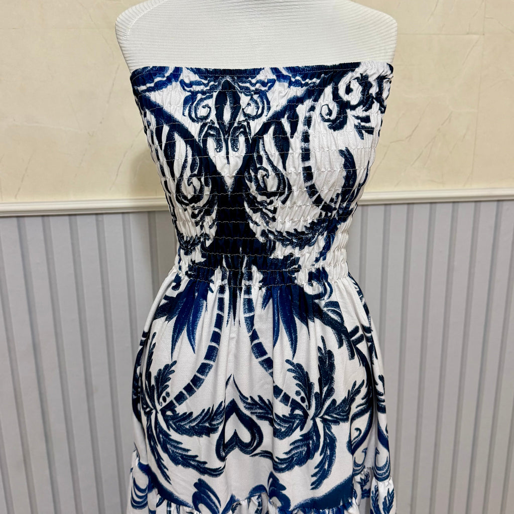 Vestido Longo Lastex Lauren