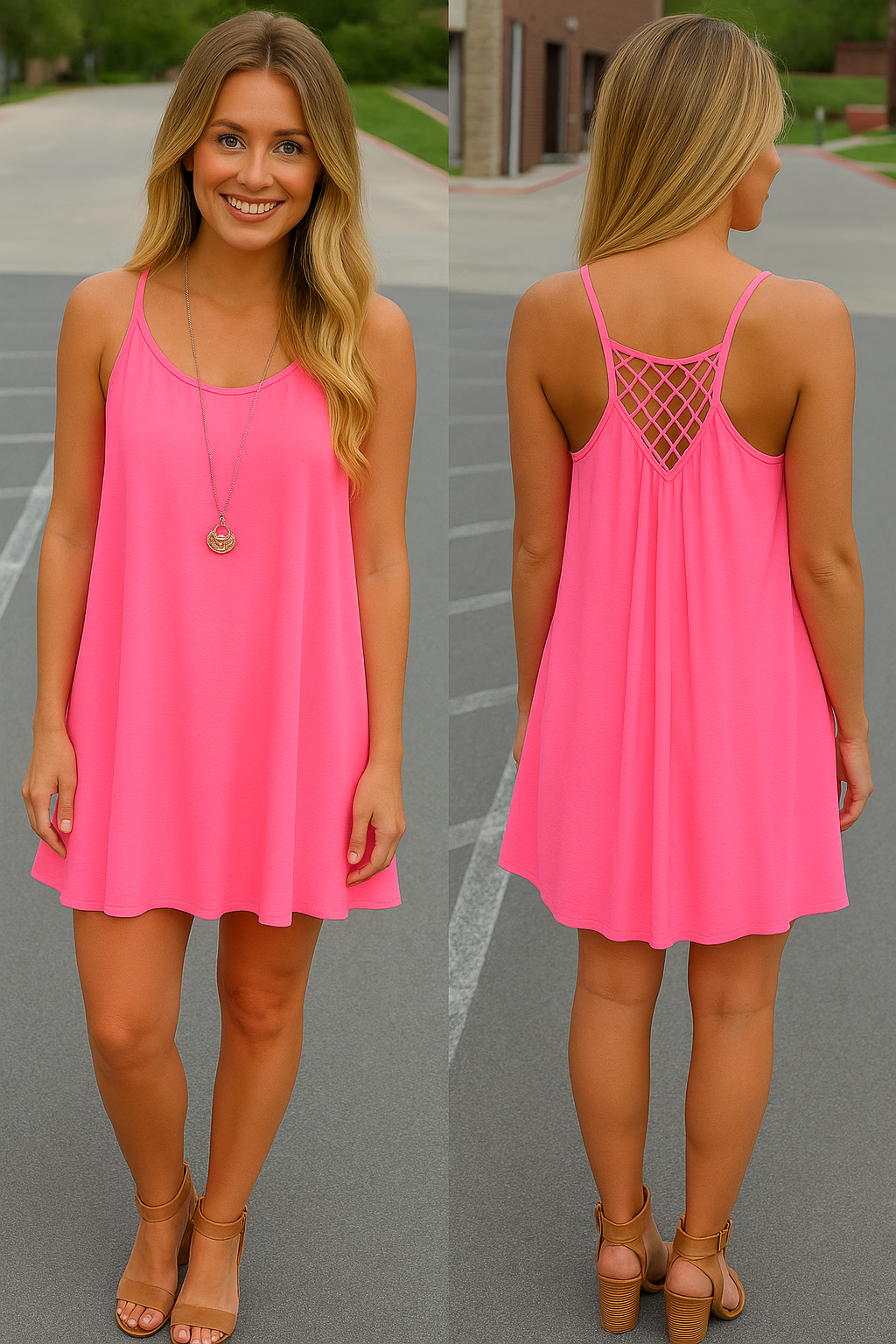 Vestido Midi de Alça Pietra