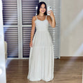 Vestido Longo Alça Jasmin