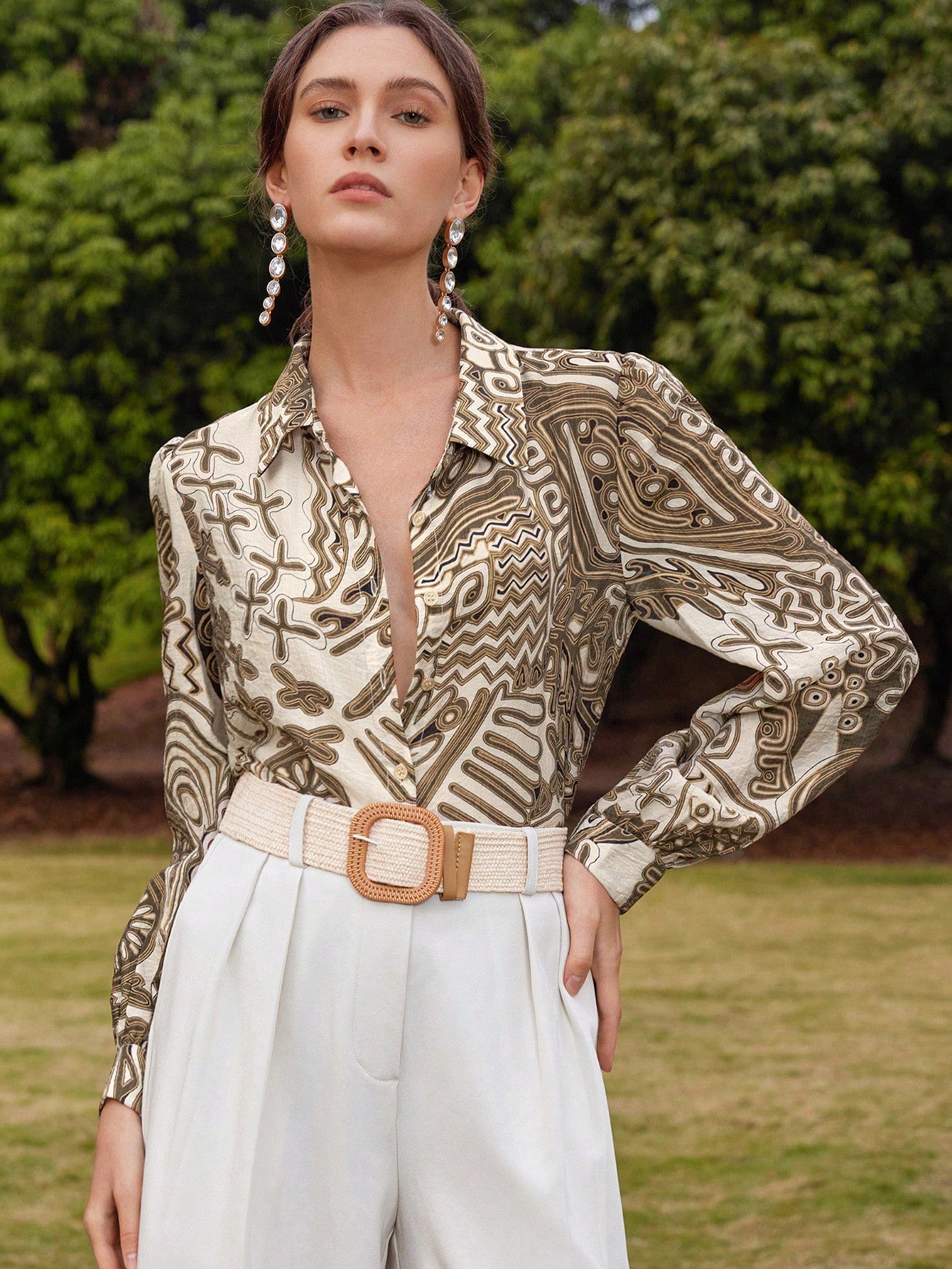 Blusa de Manga Comprida Maite