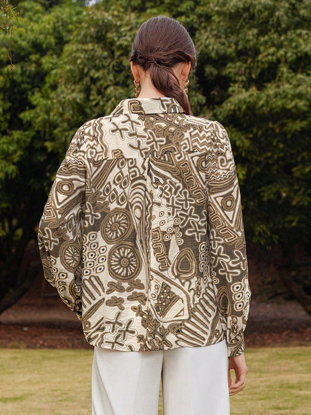 Blusa de Manga Comprida Maite