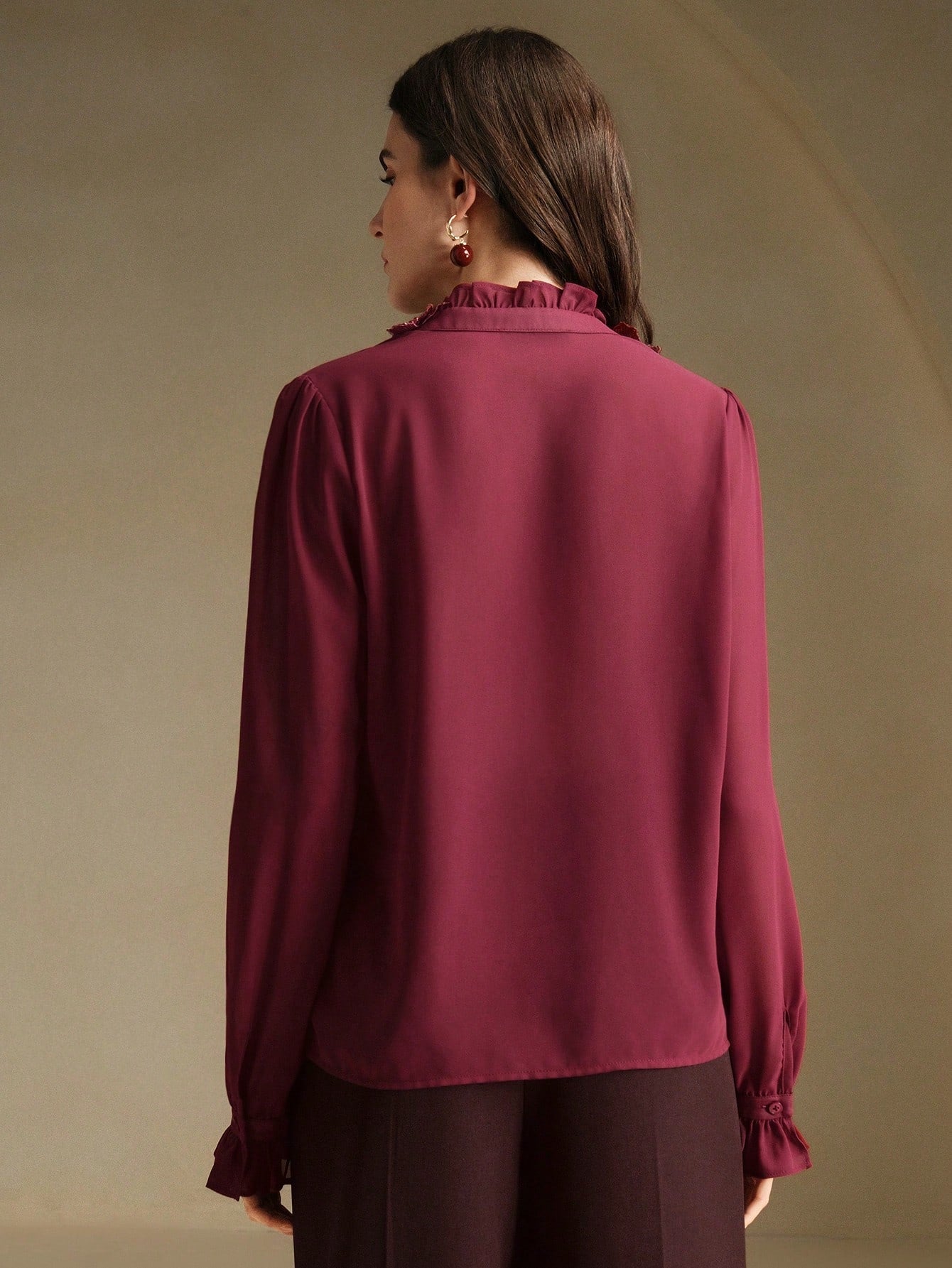 Camisa Manga Longa com Bordado Melissa