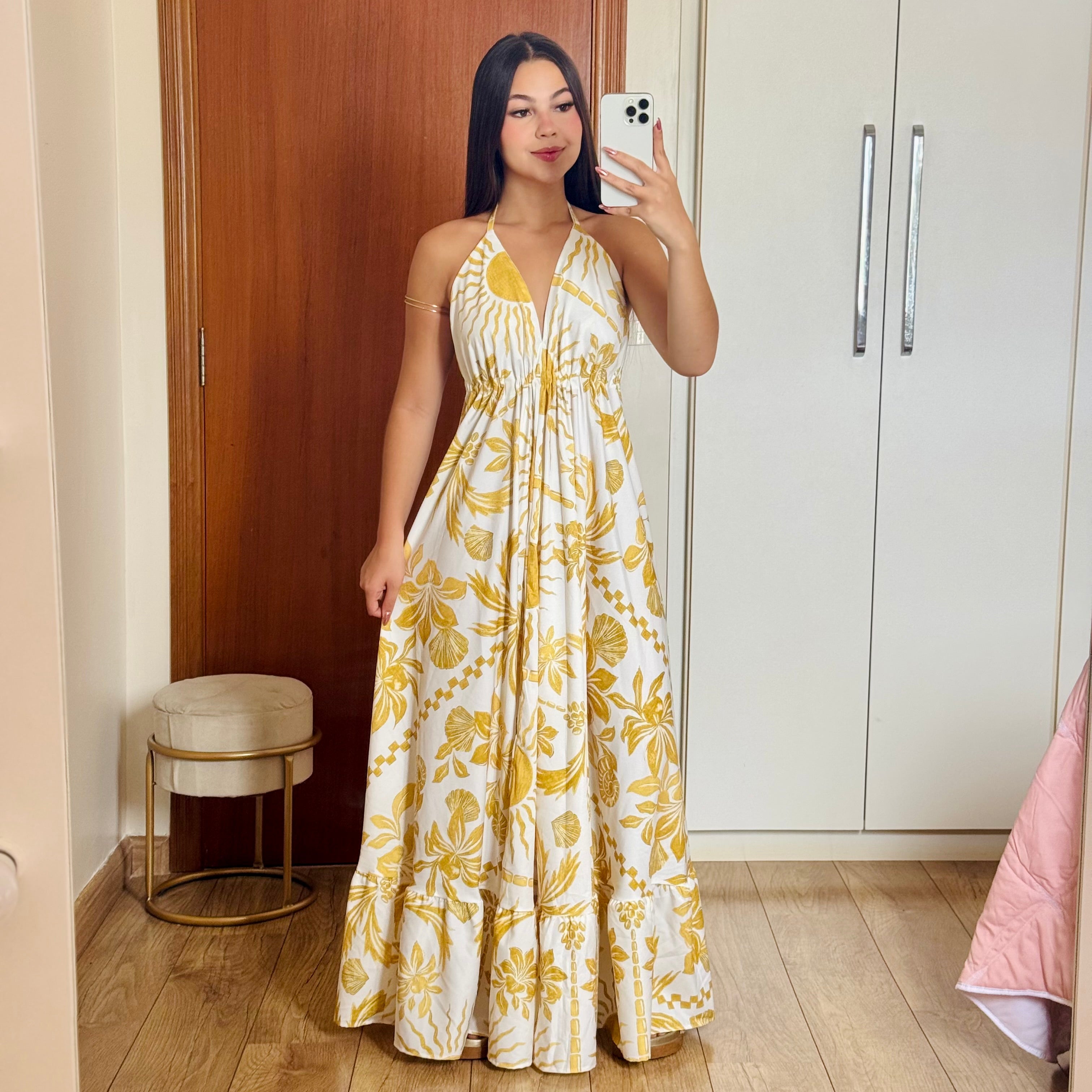 Vestido Indiano Longo Iara