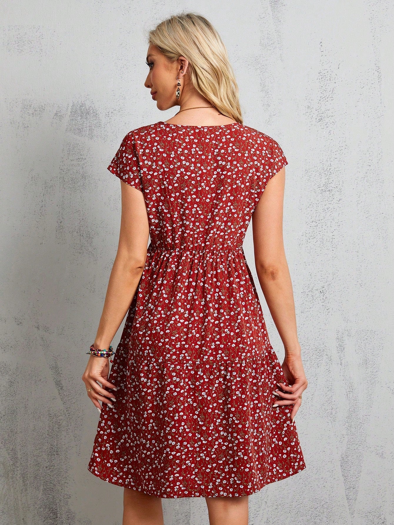 Vestido De Verão Floral