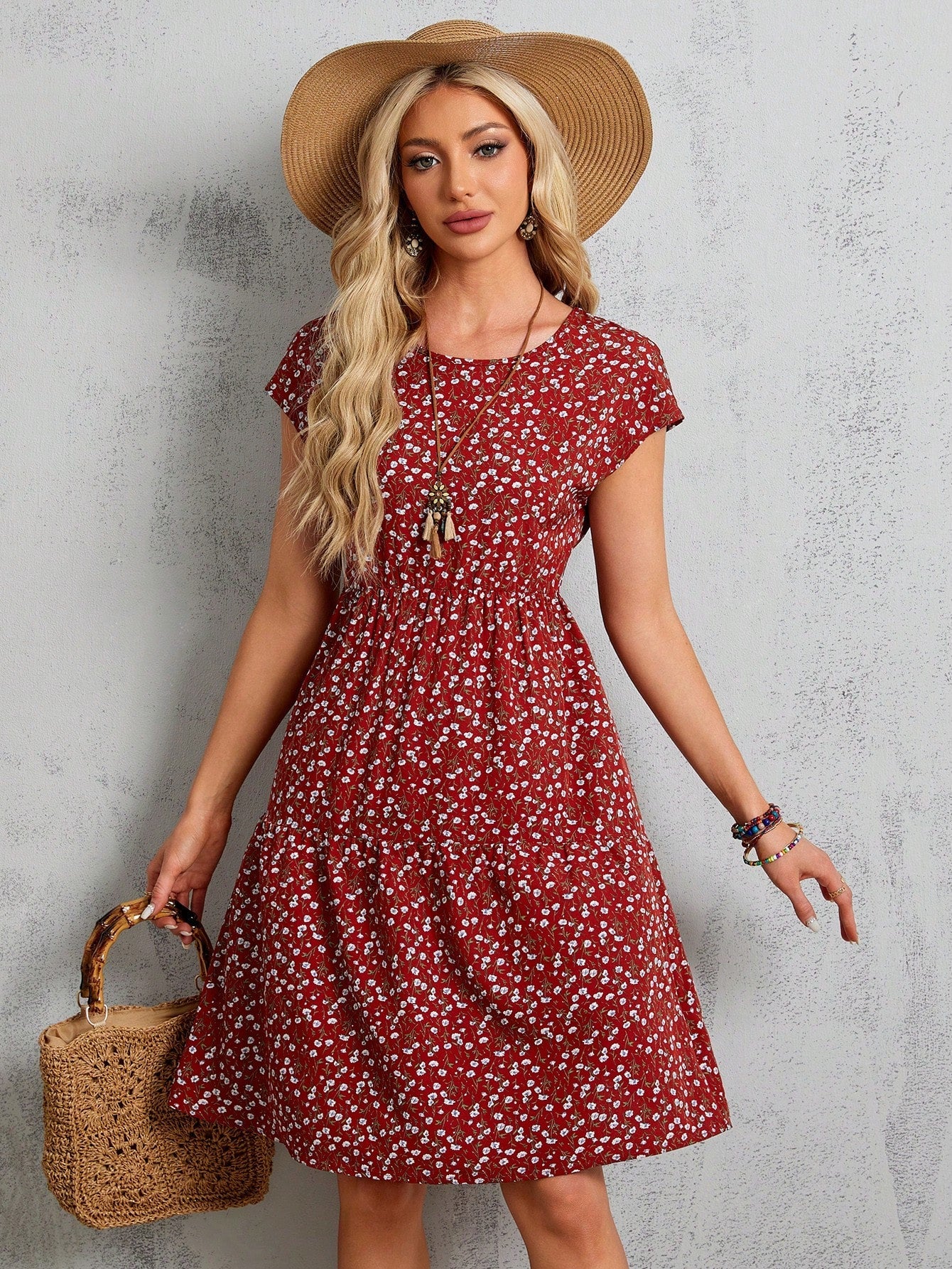 Vestido De Verão Floral