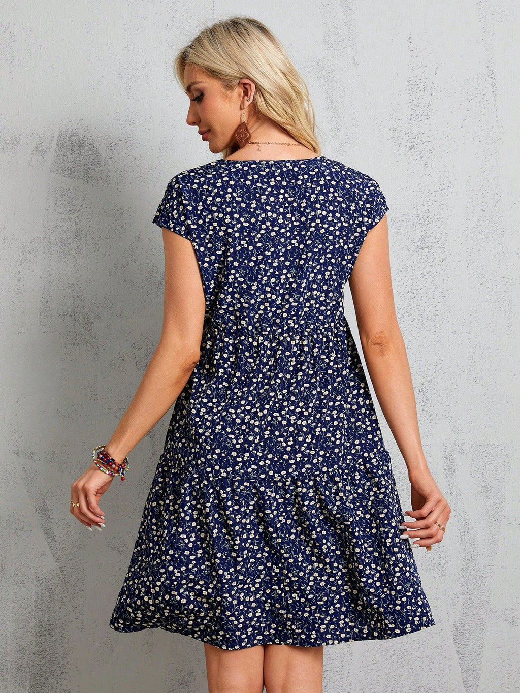 Vestido De Verão Floral