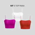 Kit 3 Top Faixa Basic