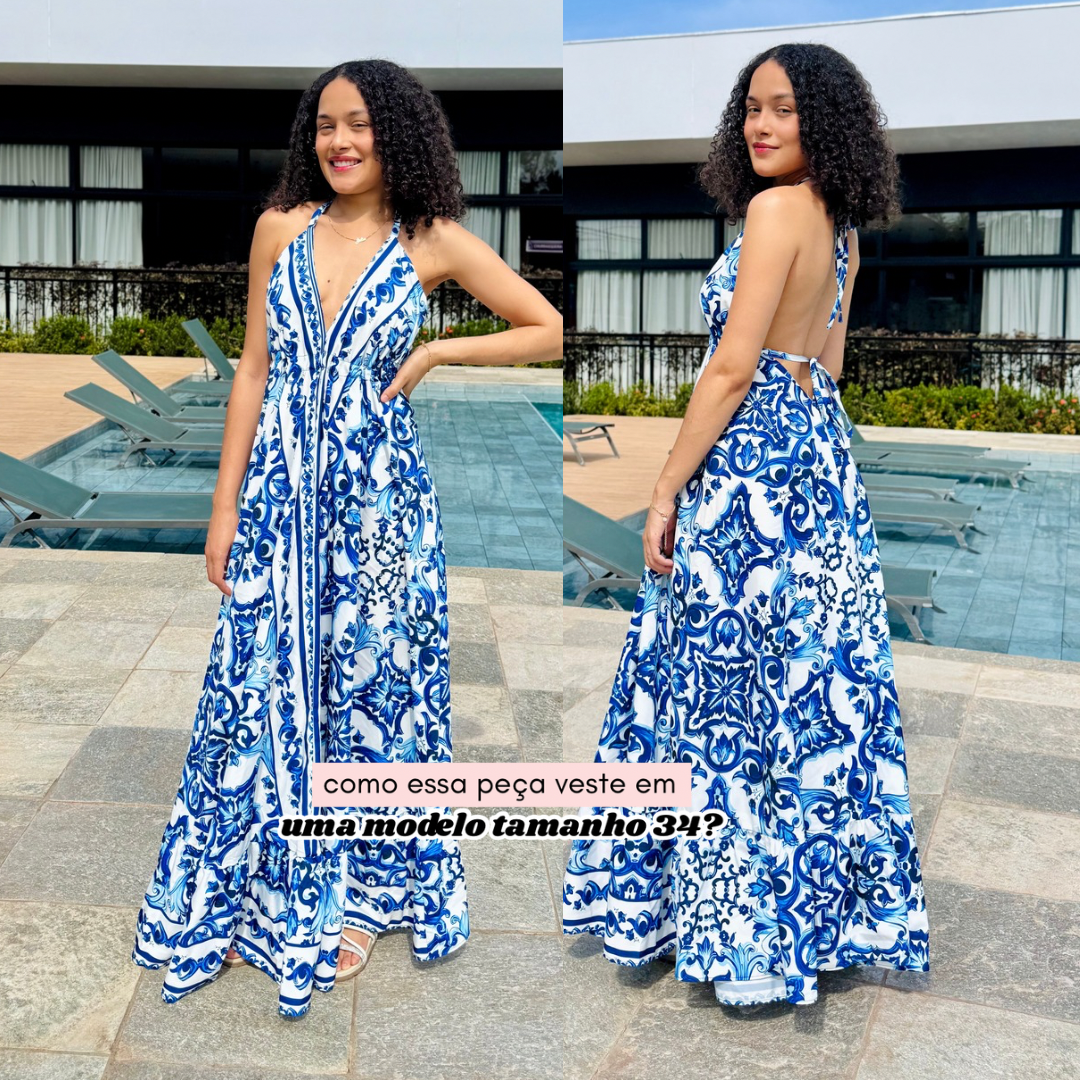 Vestido Indiano Longo Iara