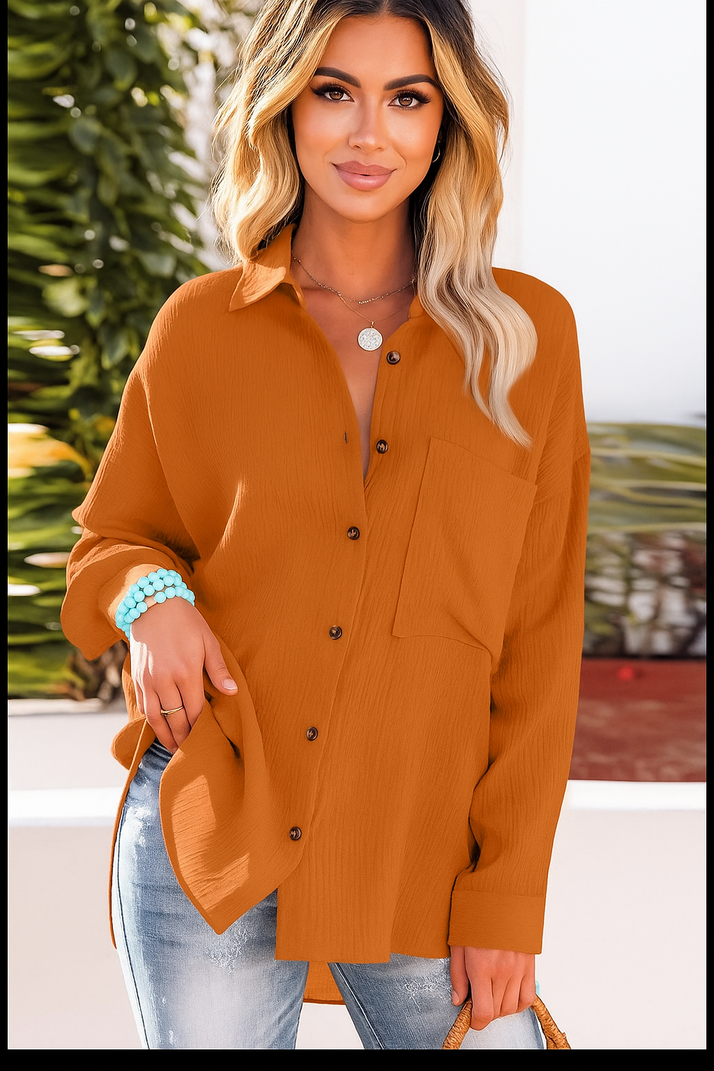 Camisa de Manga Comprida Charlotte