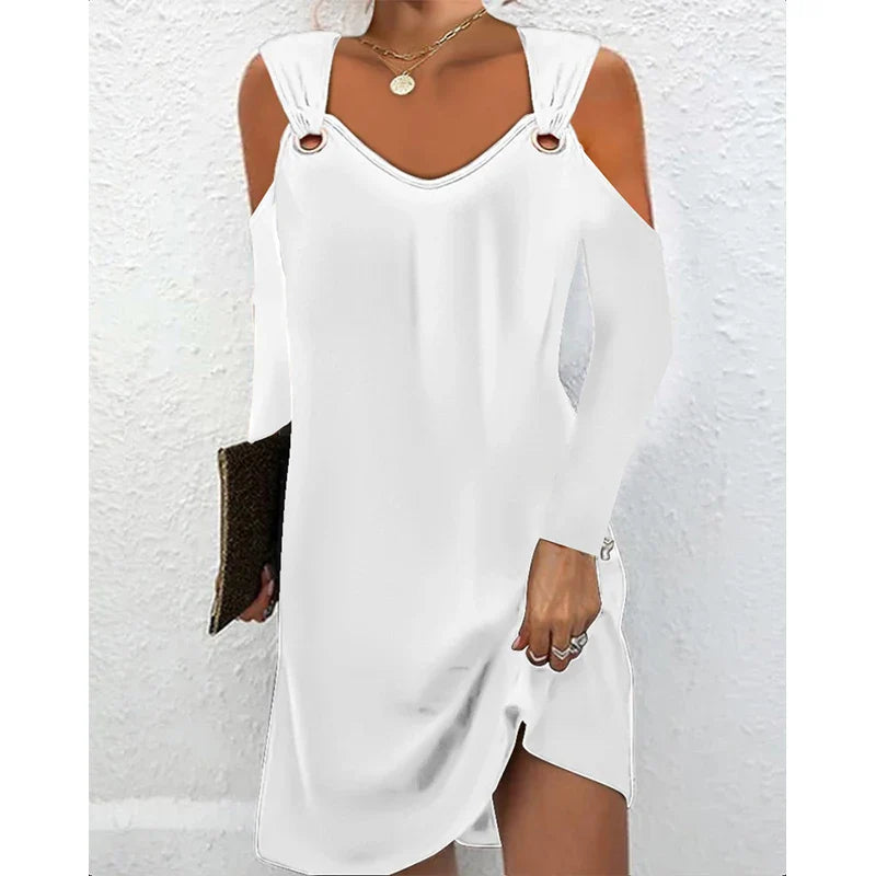 Vestido de Manga Comprida Marilha