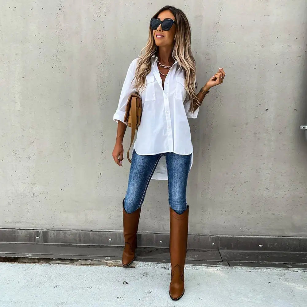 Camisa de Manga Longa Francielle