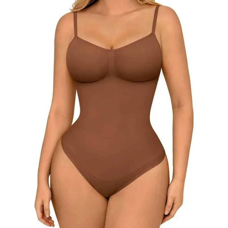 Body Modelador Slim - Costas Aberta com Alça Fina