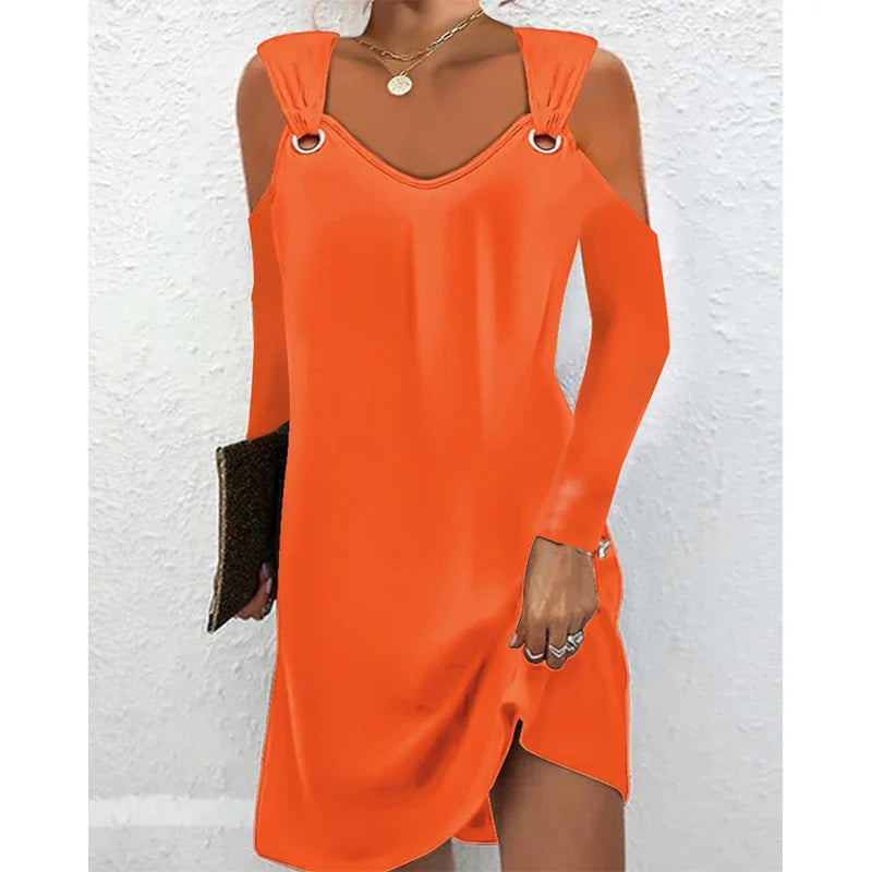 Vestido de Manga Comprida Marilha