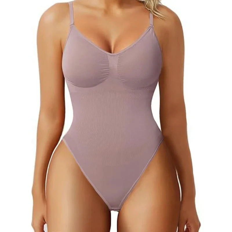 Body Modelador Slim - Costas Aberta com Alça Fina