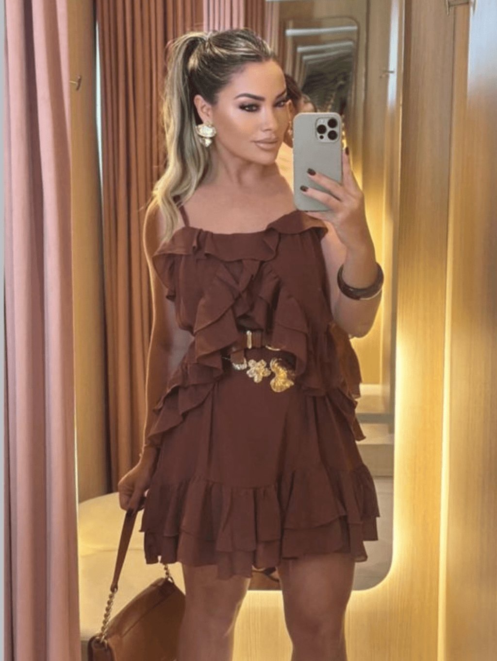 Vestido de Alça Boho Chic Jade