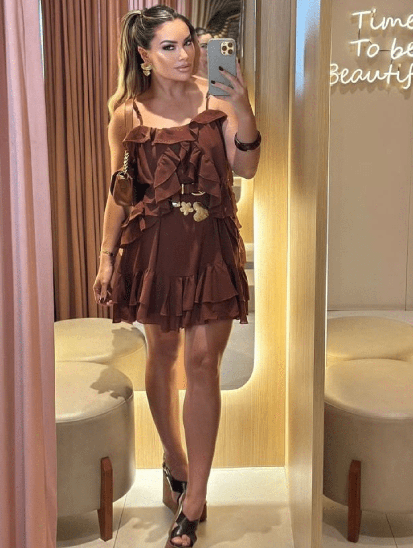Vestido de Alça Boho Chic Jade