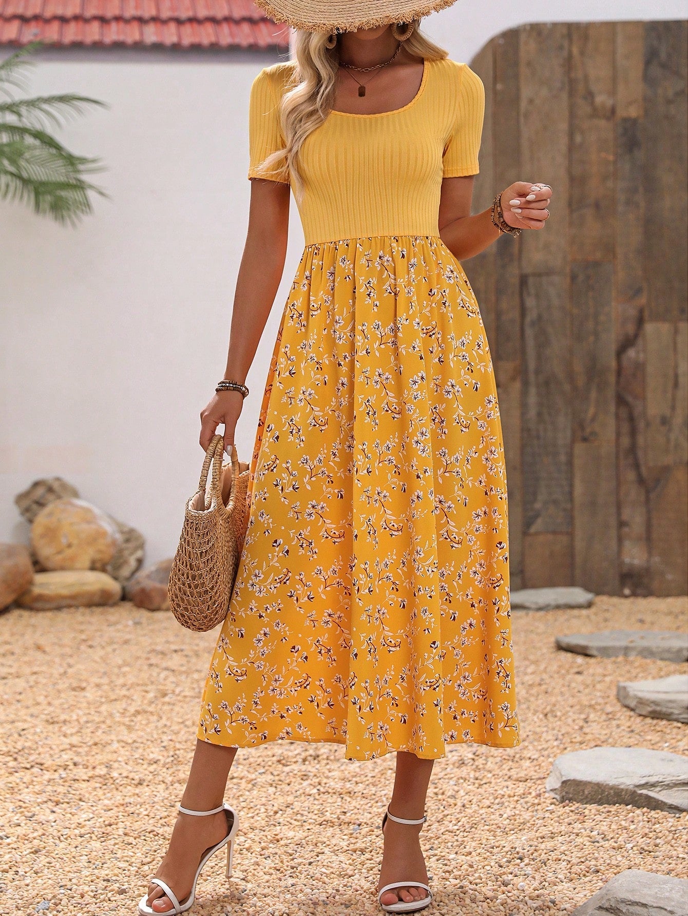 Vestido estampado Bárbara