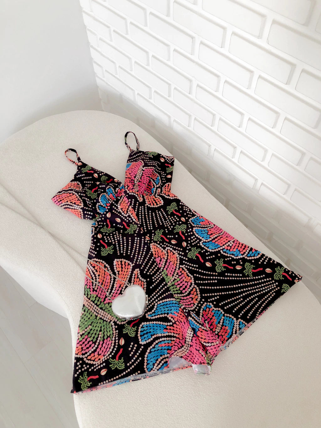 Macaquinho Francisca - Estampa Preta