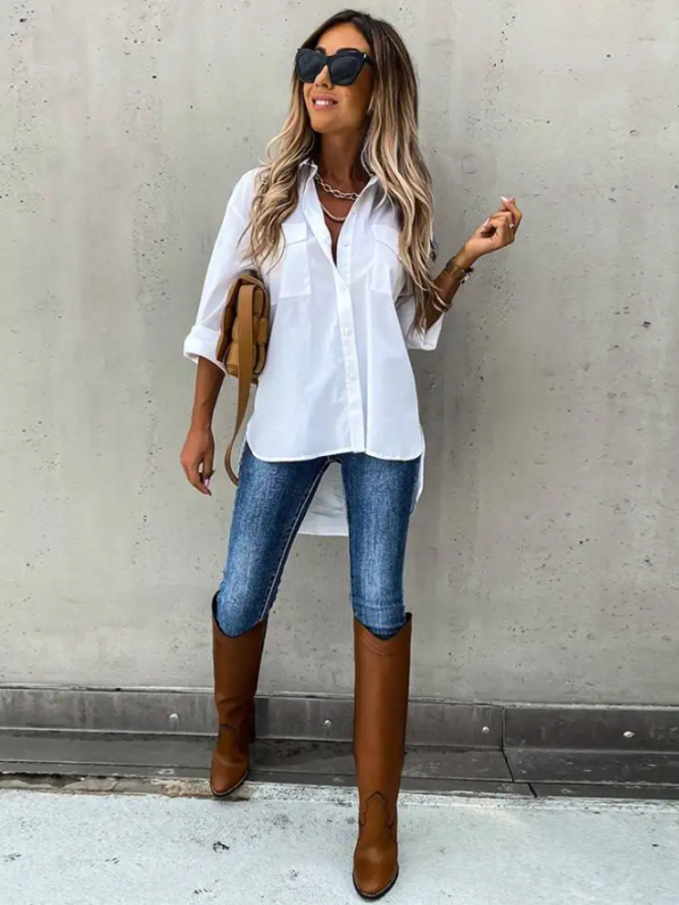 Camisa de Manga Longa Francielle