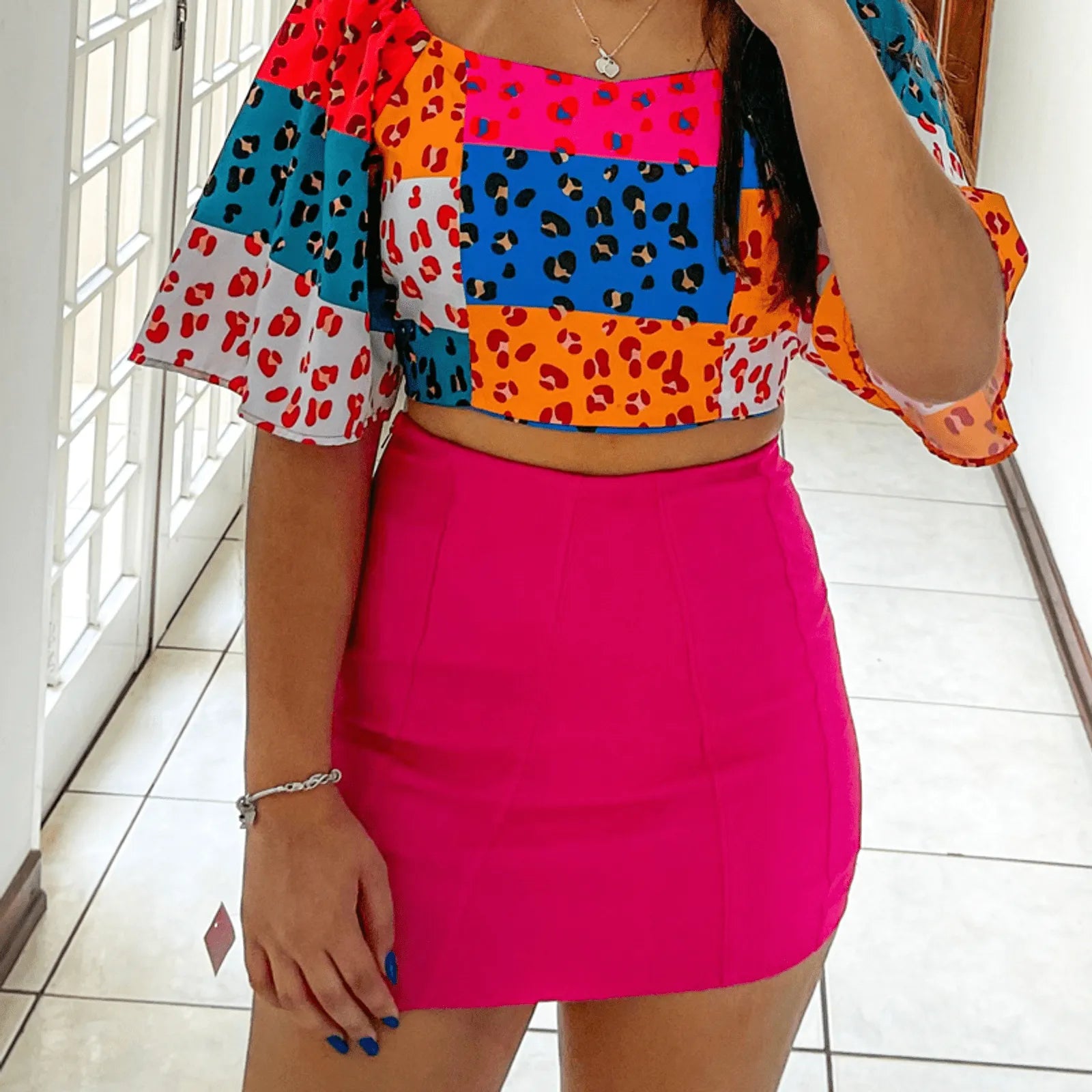 Shorts Saia Bengaline Encanto