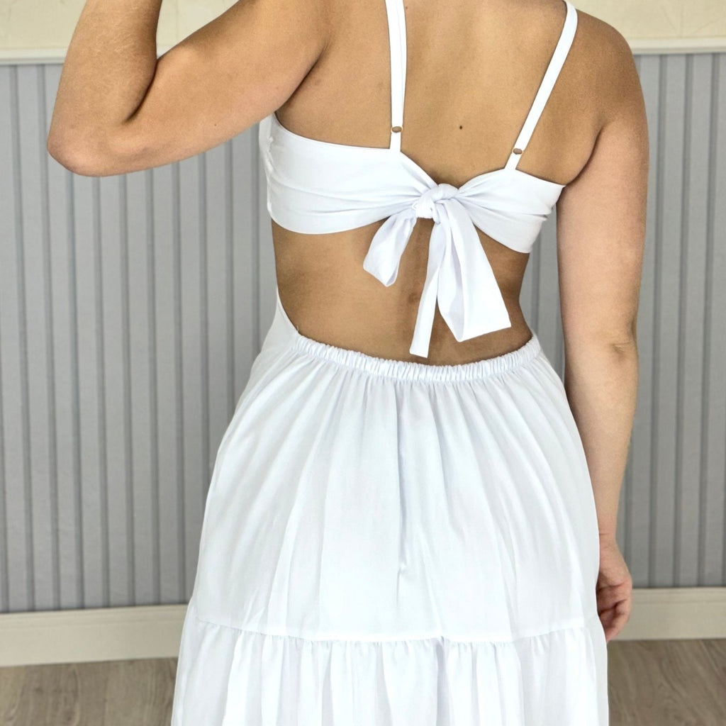 Vestido Longo Com Aberturas Bela