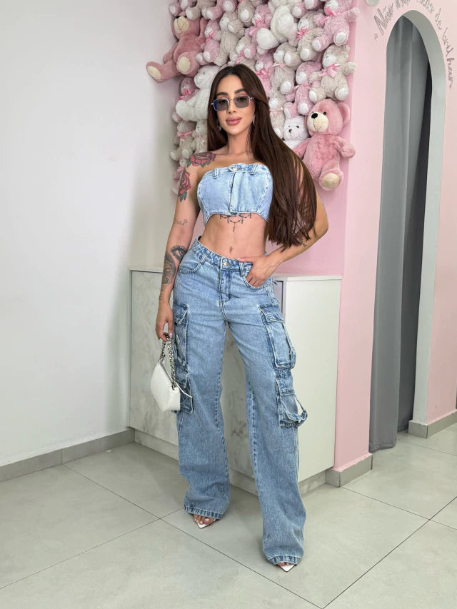 Conjunto Jeans Premium