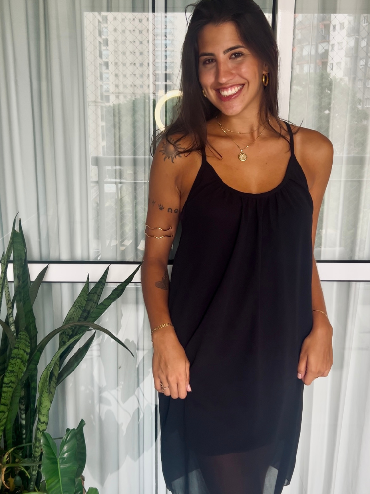 Vestido Midi de Alça Pietra